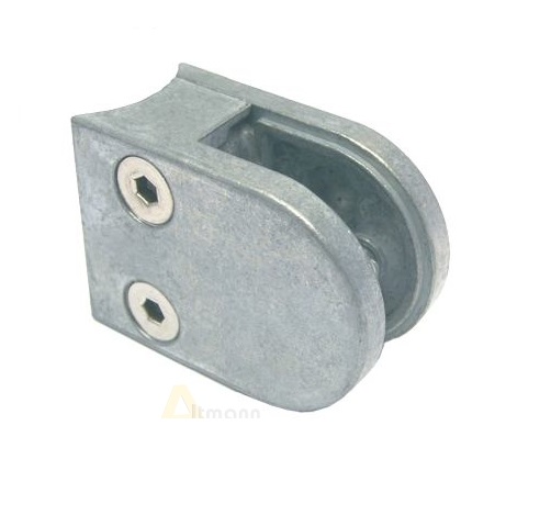 SUPORTE VIDRO 50X40/CURVO ZAMAK
