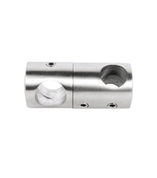SUPORTE VARÃO DUPLO INOX