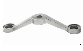 ARANHA VIDRO 2 VIAS -180º, INOX 316