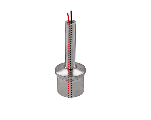 TOPO 42,4X2.0MM LED, INOX 316