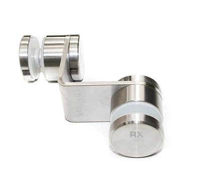 ARANHA P/VIDRO Ø30MM 90º, INOX 304