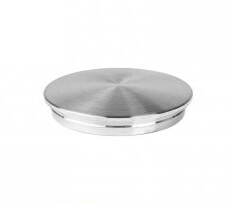 TOPO REDONDO PLANO INOX