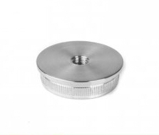 TOPO REDONDO PLANO M8 INOX