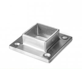 PATERE CONETOR QUADRADO A INOX