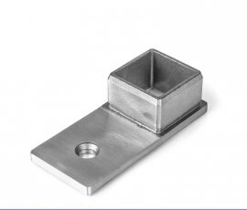 PATERE CONETOR QUADRADO C INOX