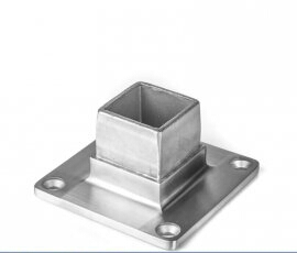 PATERE CONETOR QUADRADO B INOX 