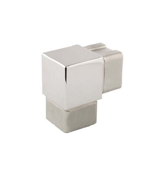 CANTO QUADRADO DE ENCAIXE 90º INOX