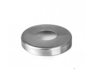 ESPELHO 76X13 P/TUBO REDONDO INOX