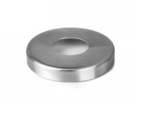 ESPELHO 105X18 P/TUBO REDONDO INOX